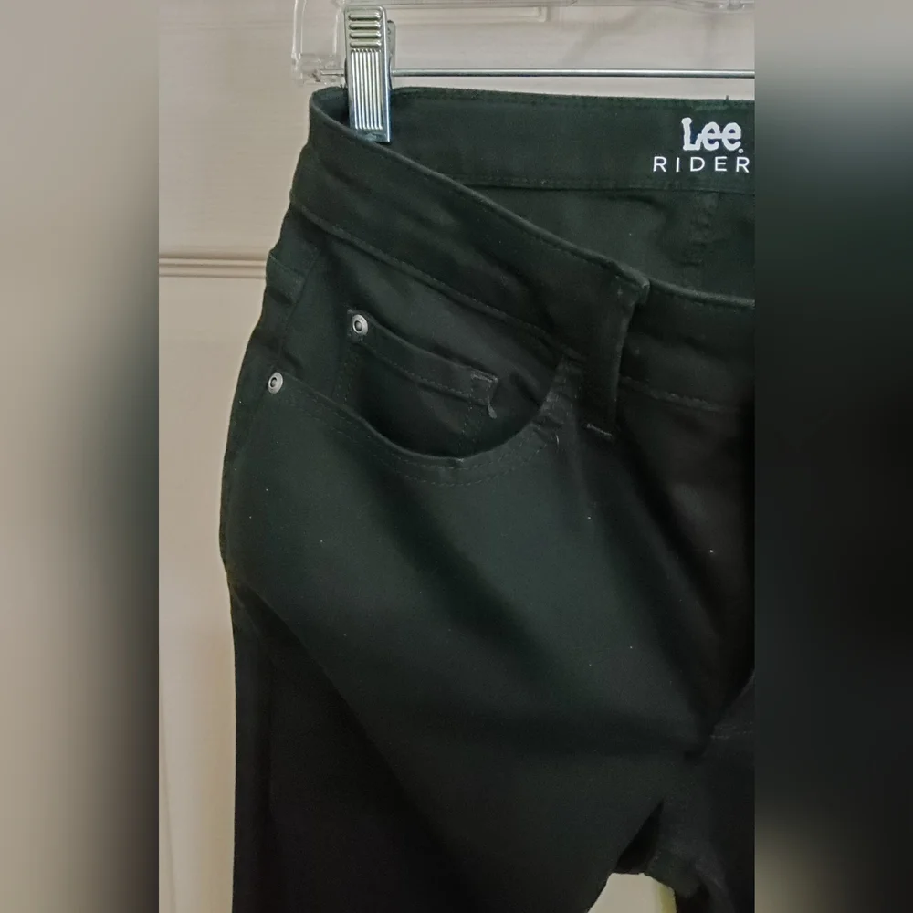 Lee Riders Black Bootcut Mid Rise Jeans - Picture 6 of 8